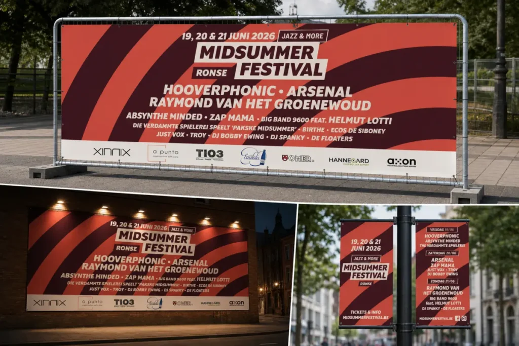 Midsummer Jazz Ronse realisatie