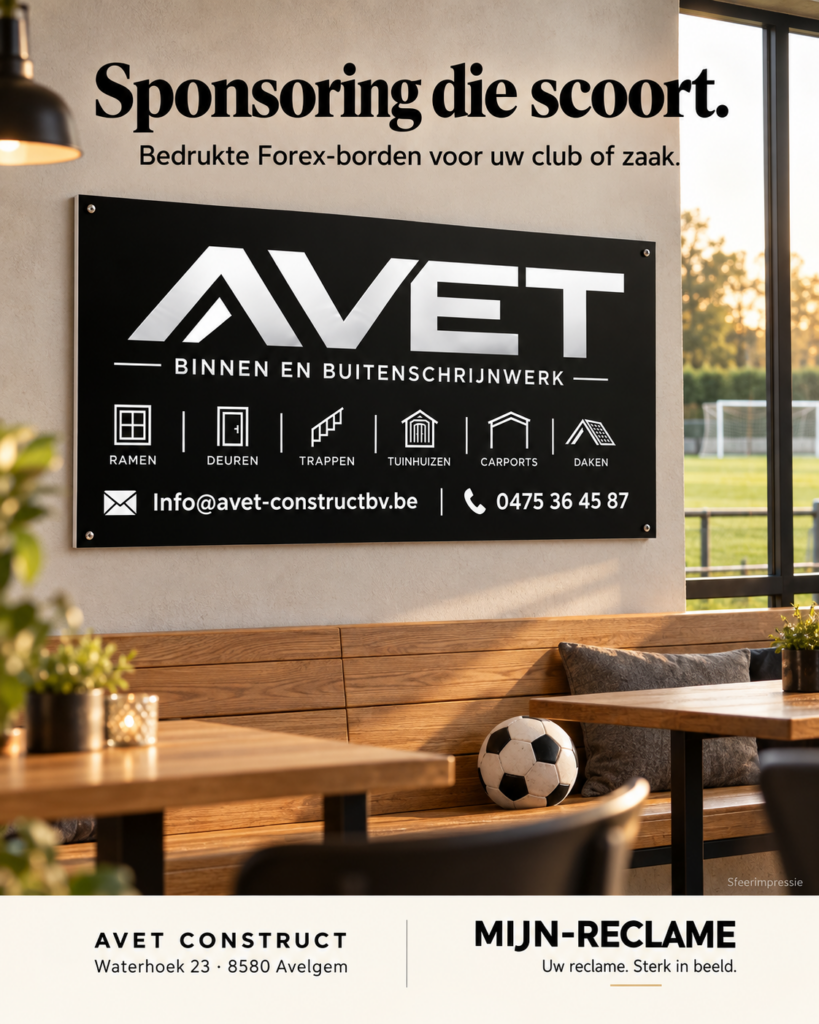AVET Construct schrijnwerkerij te Avelgem realisatie
