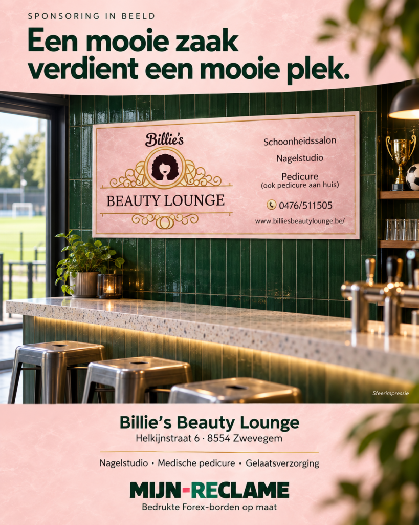 Billies Beauty lounge Zwevegem realisatie