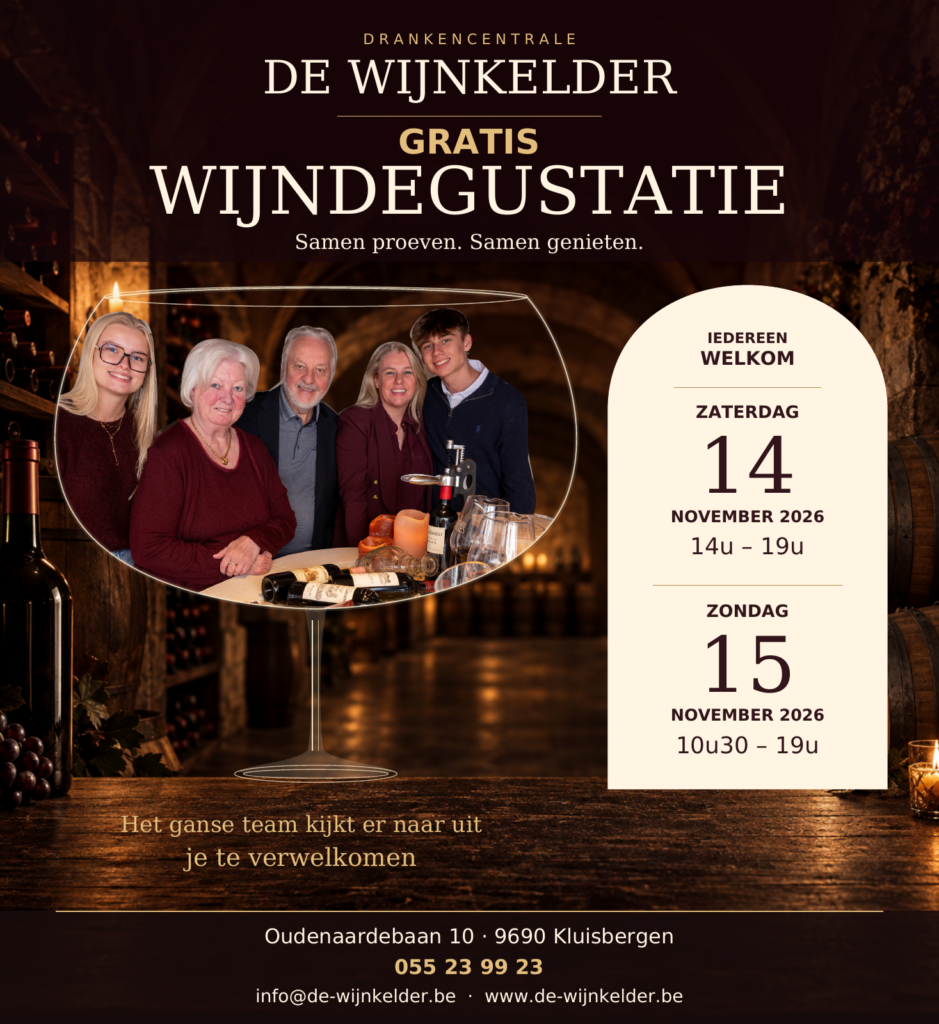 Drankencentrale De Wijnkelder Kluisbergen realisatie