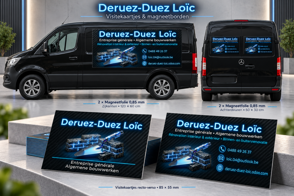 Entreprise générale - Algemene bouwwerken Deruez - Duez Loïc realisatie