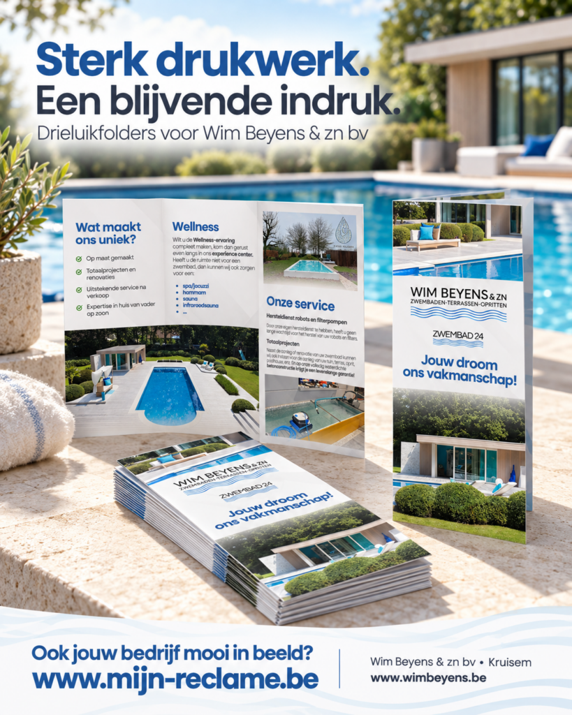 Zwembaden Wim Beyens te Kruisem is gespecialiseerd in de aanleg van zwembaden, terrassen, vloeren en opritten realisatie
